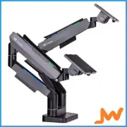 Thermaltake Gaming Gas Spring Dual RGB Monitor Arm 17-35