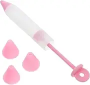 JECOMPRIS 1 Set Silicone Cake Decoration Pen for Easy DIY Baking Jam Piping Tool for Effortless Dessert Designs Safe Reliable Baking Accessory