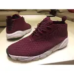 [二手][US11]AIR FOOTSCAPE DESERT CHUKKA QS 637162-700 編織 酒紅 麂皮