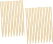 150pcs Bamboo Scratch Paper Pens Multipurpose Scratch Painting Stylus for Boys and Girls Adults