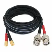 Dual Cable BNC to Microdo M/M 2FT~10M For Ultrasonic Flaw Detector Accelerometer