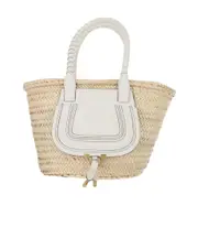 Chloé Medium Marcie Basket Bag One size Nude