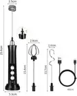 Milk Frother Handheld Cappuccino Latte Maker Blender Mixer Drinks Gift Coffee AU