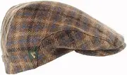 [Mucros Weavers] Irish Flat Cap Men Trinity Tweed Hat Driving Cap Made in Ireland