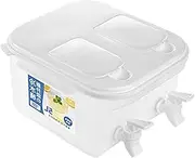 Beverage Drink Dispenser, Drink Dispenser for Fridge, Milk,Lemonade Dispenser,Juice Containers with Lids for Fridge, 5L