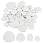 100g Ceramic Mosaic Tiles, Pebble White Ceramic Tiles
