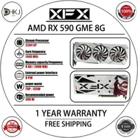 在飛比找蝦皮購物優惠-定制 XFX Radeon RX590GME 8GB 顯卡 
