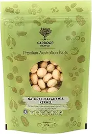 Carboor Harvest Natural Macadamia Kernel 250 g