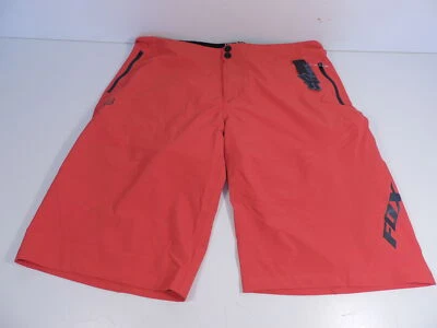 Fox MTB Attack Q4 Shorts Detachable Liner Men Size 38 Red 05056-003-38 New NWT