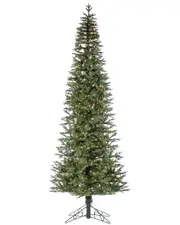 Sterling Tree Company 12ft High Pre-Lit Natural Cut Narrow Jackson Pine With 1400 Ul Clear White Lights