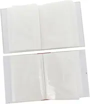 Luxshiny 2 Pcs Albums 200 Sheets Creative Wedding Albums for Household Photo Books