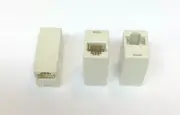 (500) RJ45 Internet Cable Cord Modular Coupler Extender 8 Pin