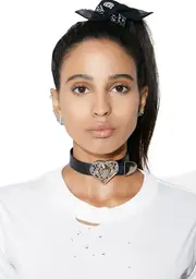 Love Lockdown Heart Choker