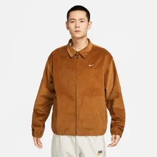 【NIKE 耐吉】外套 男款 運動外套 AS M NL HARRINGTON JACKET CORD 咖啡 DX9071-270