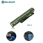 Olight i3T 2 EOS Small EDC Flashlight AAA Battery OD Green Dual Output AAA