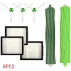 8PCS/Set For iRobot Roomba i3 i4 i6 i7 i8/Plus E5 E6 E7 Parts Brushes Filters