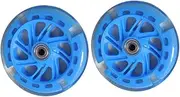 Yardwe Unique Design Bike Train Mute Wheels Luminous Bike Wheels for Boys and Girls
