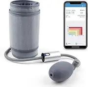 AirBP Bluetooth - Blood Pressure Monitor - Upper Arm with Smart APP, Multi-Users, Large Cuff BP Monitor FDA Approved, Medical Accurate, Manual BP Meter for Home Use, Professional Health Monitoring