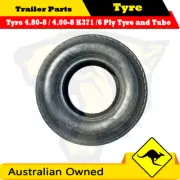 Boat Trailer Tyre 4.80-8 Highway 6 Ply Tubeless Tyre WANDA