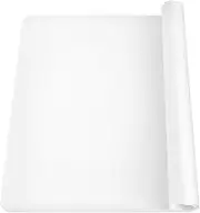 Extra Large silicone Mats, Food-Grade Kids Silicone Placemats Silicone Mats for Kitchen Counter Heat Resistant Mat, Non Stick Silicone Mat for Craft Pastry Baking, 27.6'' x 19.7''translucent white