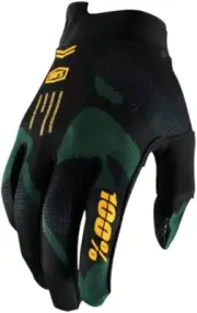 100% iTrack Sentinel Youth MX Offroad Gloves Black