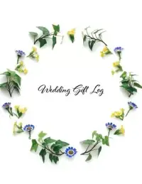 在飛比找博客來優惠-Wedding Gift Log: Gift Book & 