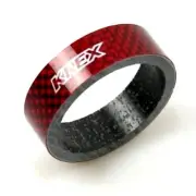 gobike88 KREX red carbon spacer, 10mm, for 1-1/8" headset, CC-AL003, 308
