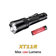 Klarus XT11R 1300 Lumens LED USB-C Rechargeable Tactical Flashlight Torch