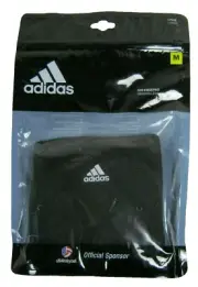 Adidas Climalite Volleyball 5-Inch Knee Pads Black/White Men's Women's Medium