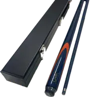 Grafex Art Blue Graphite Multi-Weight System Pool Snooker Billiard Cue and Black Cue Case