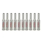 9mm Diamond Grit Hole Saw Drill Bit 10PCS for Tile Glass