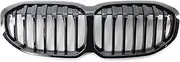 M4 Style Auto Front Bumper Kidney Grille Compatible For BMW F40 1 Series 2019 2020 2021 Daul Line Racing Grills Car Accessories