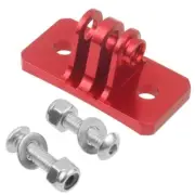 CNC Skydiving Helmet Fixed Mount Holder for Insta360 ONE R for GOPRO 10/9/8/MAX