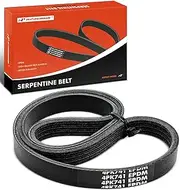 A-Premium Engine Serpentine Drive Belt Compatible with Nissan Maxima 1985-1986, Stanza & Ford Escort, EXP, Tempo & Mercury LN7, Lynx, Topaz & Acura Vigor & Subaru Justy, 1.2L 1.6L 1.9L 2.0L 2.5L 3.0L