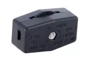 B&P Lamp® Black Inline Rotary Cord Switch for 18/2 SPT-1 lamp cord