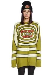[Dolls Kill x Daria] Sick Sad World Oversized Sweater