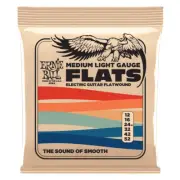 Ernie Ball 2582 Flatwound Electric Guitar Strings; gauges 12-52