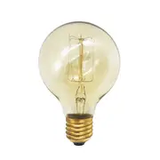Amonson Lighting G80 Filament Edison-style E27 Bulbs Globes 40W Shape E G80