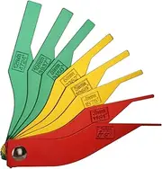 MEASUREMAN 8-Piece Brake Pad Gauge Tool Set Use with Disc and Drum Brake Pads, Stamped Metric and SAE Callouts