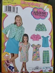 Simplicity Lizzie McGuire Patterns HH Size 3 to 6 Uncut New