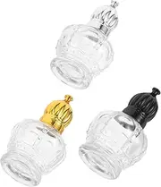 WEKADRIN 3pcs Essential Oil Roller Bottles Travel Size Vials 15ml Portable Roll on Glass Containers