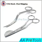 2 X Handmade Duckbill Applique Craft Stitching Sewing Thread Scissors Set 6"
