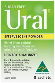 Ural Effervescent Sachets 4g X 8