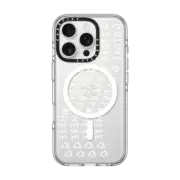 iPhone 16 Pro Clear Case MagSafe Compatible LOVE EVERYWHERE