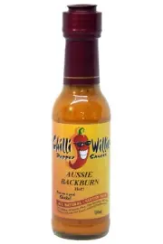 Chilli Willies Aussie Back Burn Hot Sauce 150ml
