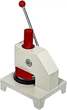 Sampling Cutter, Fabric Sampler Cutter, 100cm² Round Cloth Sample Disc, Cutting Thickness 0-7mm, Hand Pressure Textile Carpet Sample Cutter, for Leather, Paper