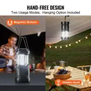 Collapsible LED Camping Lanterns Battery Powered Flashlights Set of Four
