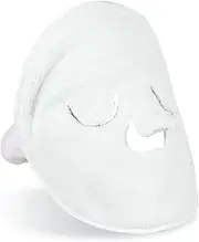 EKIND Reusable Face Towel Mask, Soft, Breathable, Thick, and Face Towel for Beauty Treatments, Hot & Cold Compress, Women Girls Facial Steamer (1Pcs，Removable Bandage 3 Holes)