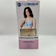 NEW EaB Medical Post Procedural Bra Expandable Size XXL With Breast Pads