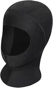 Wetsuit Hood Diving Hood Elastic Protective 3mm Neoprene Swim Hat Water Sports Hood for Men Women Snorkeling Swimming Sailing